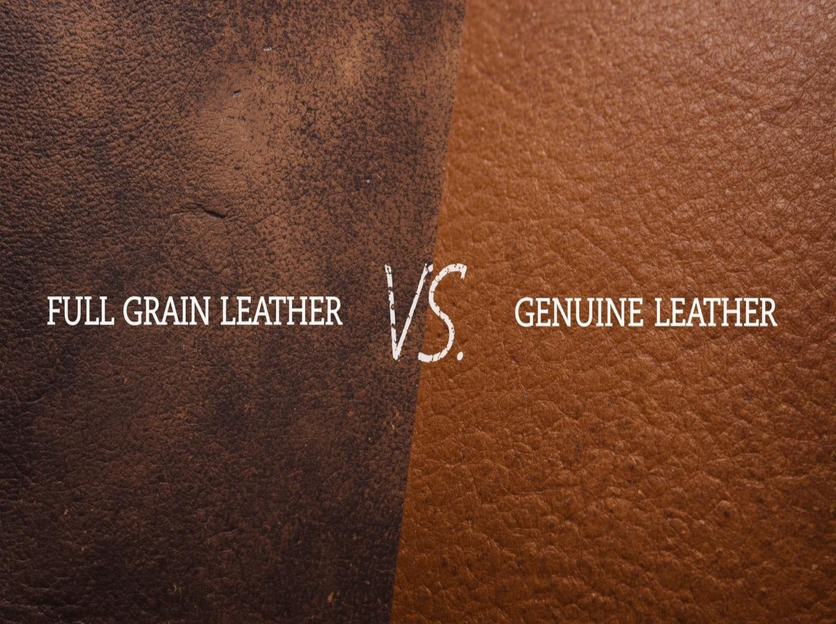 Full Grain VS. The Myth of Genuine Leather