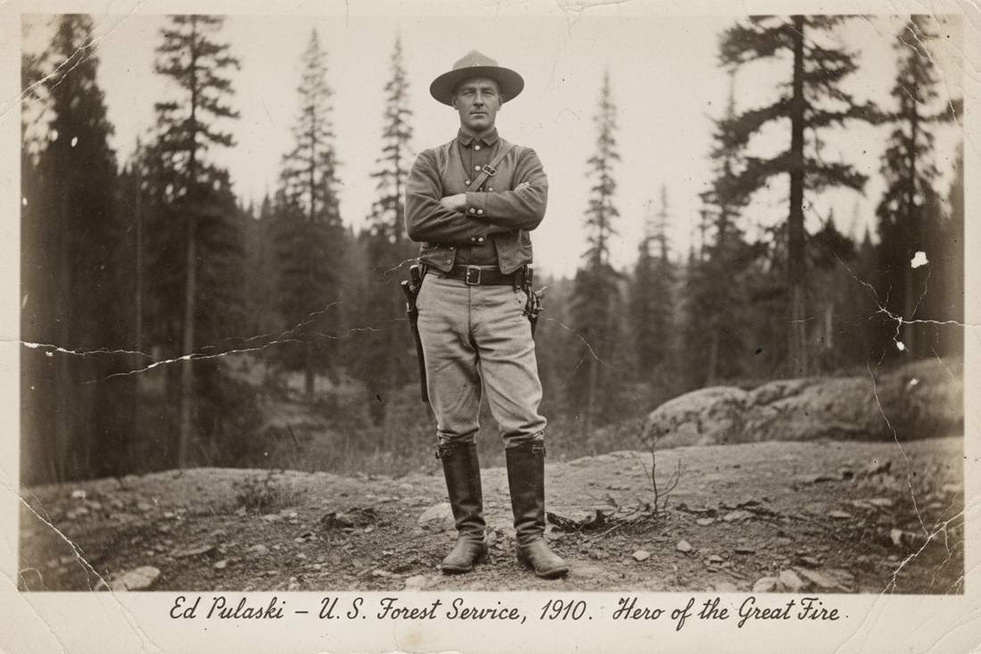 "Big Ed". The Man Who Saved 40 Men With a Gun and a Wet Blanket.
