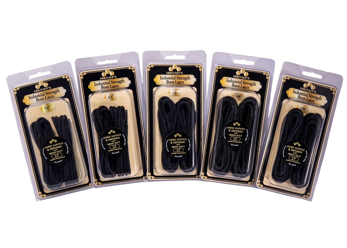 Industrial Strength Waxed Boot Laces