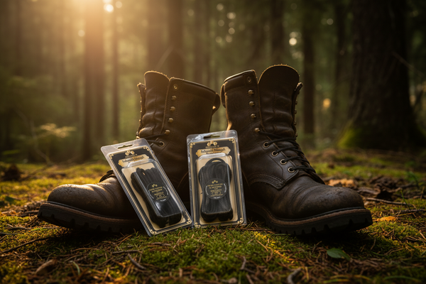 Boots with black new laces lifestyle